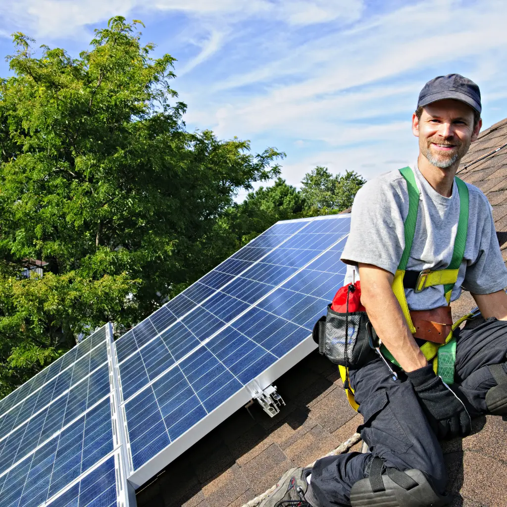 Teaslec Residential Solar Installation