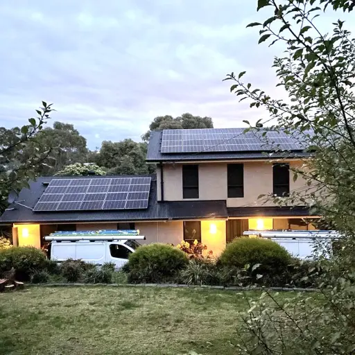 residential solar installation